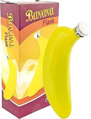 Fairly Odd Novelties THE BANANA FLASK Fairly Odd Novelties-6oz Funny Novelty... • $14.99