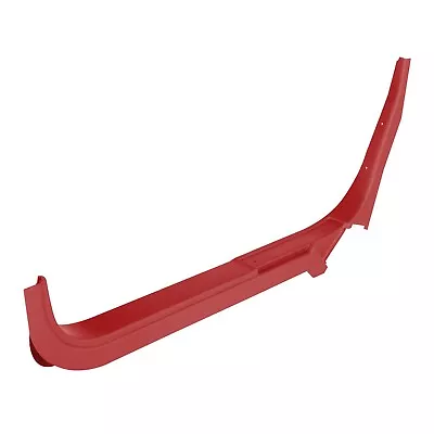 Flame Red Complete Door Sill Trim For 1986-87 C4 Corvette Coupe - Right Side • $395.95