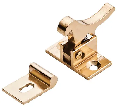 Elbow Catch And Counterflap Catches Spring Loaded - Brass Finish - TOP QUALITY • £34.99