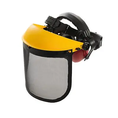 Forestry Chainsaw Safety Helmet Mesh Visor SNR 22dB Ear Defenders Sweatband Kit • £24.56