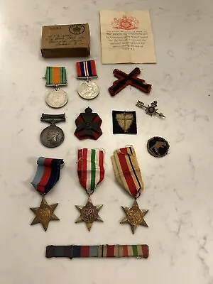 Original World War 2 Memorabilia Job Lot With Original Box • £100