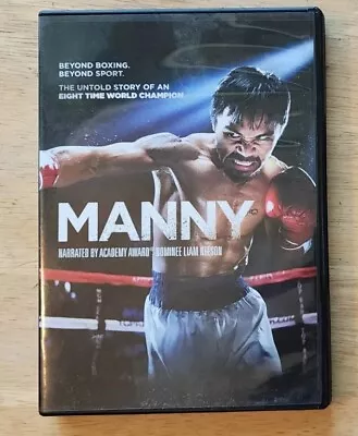 Manny (DVD 2015) - Narrated By Liam Neeson.  Manny Pacquiao Philippines Boxing • $6.99