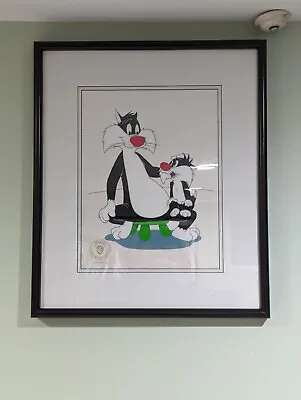 Robert Mckimson  Like Father Like Son Limited Warner Bros Sericel Sylvester Cat • $149.99