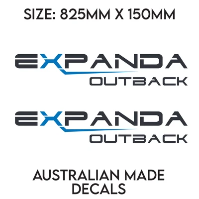$99.99 • Buy Jayco Expanda Outback Caravan Camper Vinyl Decals Stickers X 2. Premium Vinyl.