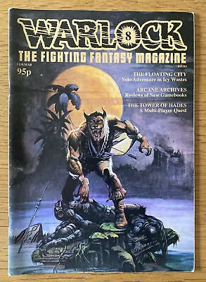 Warlock The Fighting Fantasy Magazine Issue #8 • £34.99