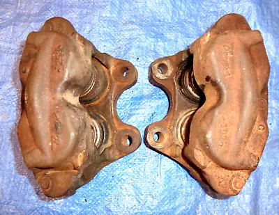 1966-69 Mopar B-body Bendix 4-piston Caliper Disc Brake Calipers 1-pr Cores • $199.95