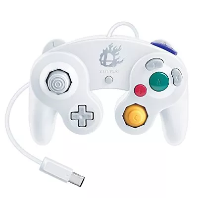 Nintendo Super Smash Bros. White Classic Gamecube Controller • $175.15
