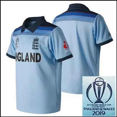 £19.99 • Buy New Balance 2019/20 England Cricket World Cup Champions Shirt - FREE POSTAGE