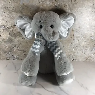 Bearington Baby Collection Gray Elephant Wind Up Musical Plush With Head Motion • $14.99