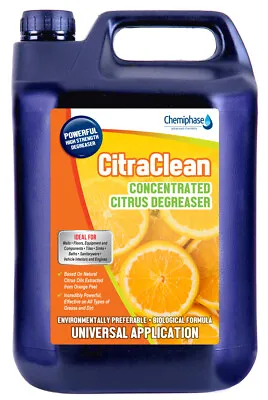 £31.49 • Buy Citraclean - Powerful Citrus Degreaser And Cleaner- 4 X 5 Litres (20 Litres)