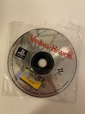 Sony Playstation One PS1 - Konami Vandal Hearts Disc Only Game ML222 • $35