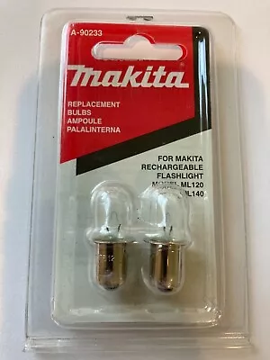 Makita 12V Or 14.4V FLASHLIGHT Replacement Bulb ML120 ML140 FITS DEWALT DW9063 • $9.10