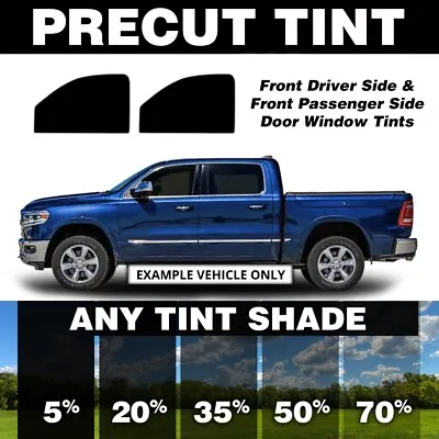 Precut Window Tint For Dodge Ram 1500 Crew Cab 02-05 (Front Doors Any Shade) • $27.46