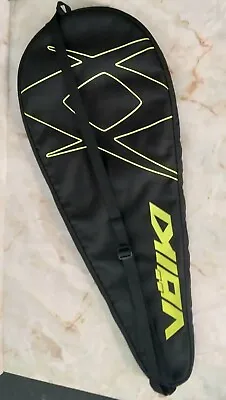 Volkl Tennis Racket Padded Storage Case 27   Black Canvas  Adjustable Strap  • $29.99