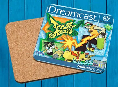 Jet Set Radio Sega Dreamcast Game Coaster Wood Wooden Coasters • $7.48