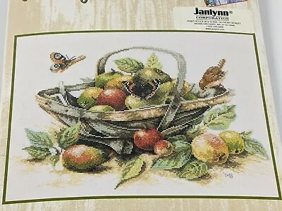 Marjolein Bastin Summer Fruit Kit Lanarte Counted Cross Stitch Kit NEW • $49.99