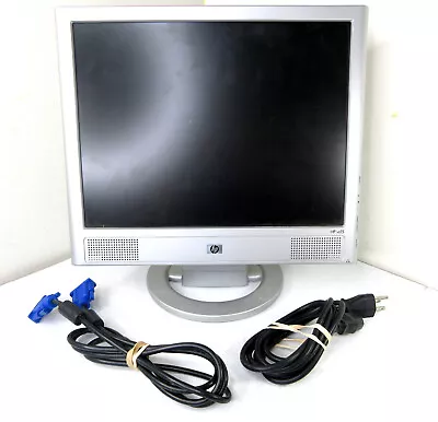 HP VS15 Flat LCD Monitor Built In Speakers HSTND-2L04 + VGA/Power Cables • $29.95