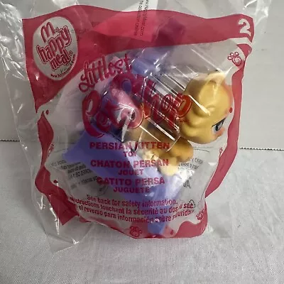 McDonald's Littlest Pet Shop 2008 Happy Meal Toy # 2 Persian Kitten Sealed • $10.99