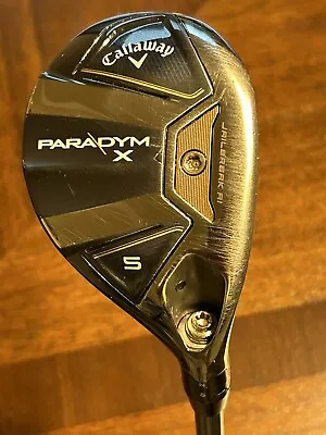 Callaway Paradym X 5 Hybrid RH HZRDUS 5.5 • $140