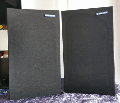 £55 • Buy Vintage Pioneer CS-100z Speakers Very Large Wood Free Standing  Working Complete
