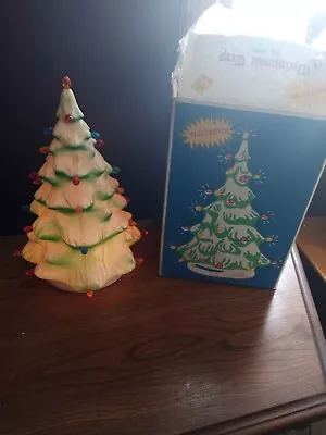 Vintage Union Products Christmas Tree Light Blow Mold Plastic 12”  • $60