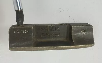 VINTAGE Brass MATZIE SCRATCH III VELVET TOUCH Blade PUTTER 35” RH Rare!! • $7.49