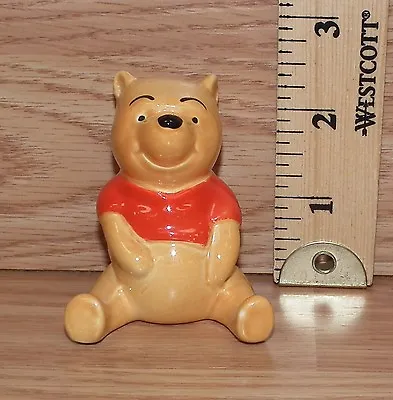 $45.08 • Buy Walt Disney Beswick England Ceramic 2 1/2  Tall Winnie The Pooh Figurine Only 