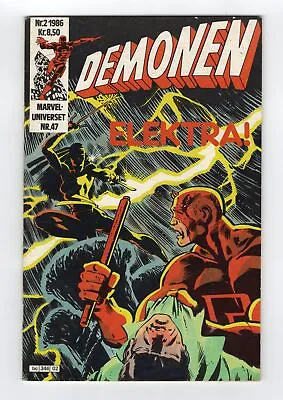 1981 Marvel Daredevil #168 & #167 1st App Of Elektra High Grade Rare Key Norway • $399.99