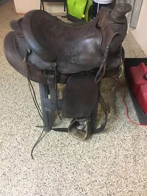 Vintage Cowboy Collectible Saddle Colorado Horse Gear Tack Used • $165