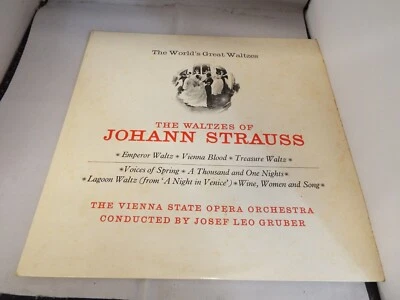 £2.99 • Buy The World's Great Waltzes - The Waltzes Of Johann Strauss Vinyl, LP, LP4