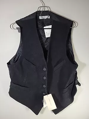 Nwt Emporio Armani Vest  Black Size 52 Italy Vintage Msrp $1690 • $30