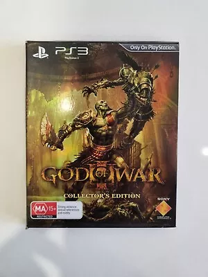 PS3 - God Of War 3 Collectors Edition • $17.99