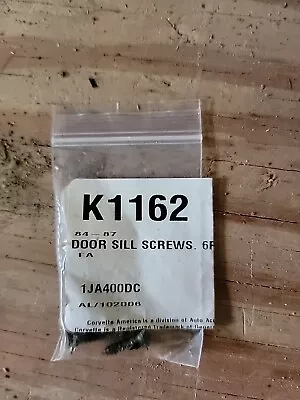 1984-1987 C4 Corvette DOOR SILL PLATE SCREW SET (SET Of 6) NEW • $15