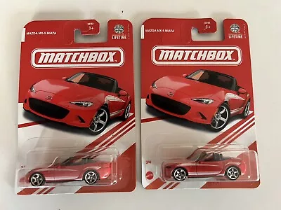 Matchbox Target Red Edition Mazda MX-5 Miata Lot • $29.99