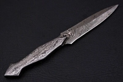 $35.95 • Buy AUTHENTIC Double-Edged V42 Military Damascus Steel Dagger Boot Knife W|| DESIGN-