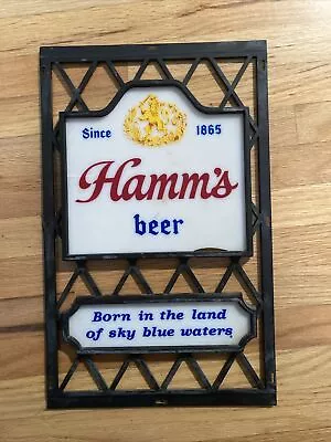 Hamms Beer Logo Lighted Sign Replacement Part • $35