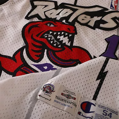 Vintage Team Issued TRACY MCGRADY Toronto Raptors Champion Jersey Size 54 RARE • $400