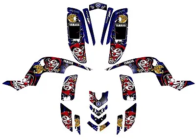 Fits Yamaha Raptor 660  GRAPHICS KIT STICKER DECALS YAMAHA RAPTOR 660 • $128.24