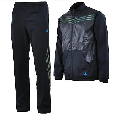 Adidas STREET WOVEN Track Suit Sweat Shirt Jacket Top Pant Firebird Men Sz L~NWT • $149.99