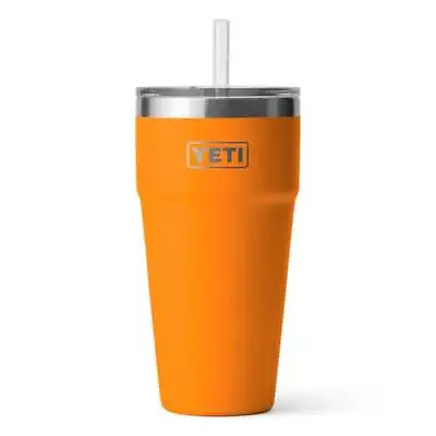 Yeti Rambler 26oz Straw Cup - King Crab Orange • £29.95