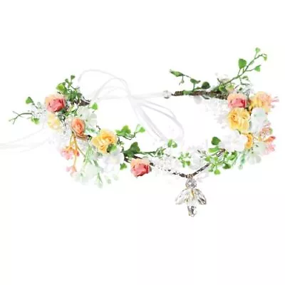 Fairy Flower Crown Elf Headpiece For Women And Gilrs Elven Crown Queen Fairy ... • $21.04