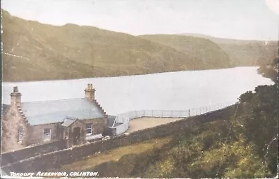 Vintage Postcard Torduff Reservoir Colinton  Edinburgh Scotland • £1.25