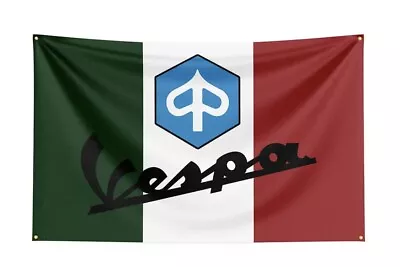 Brand New Large Quality Man Cave Flag - Vespa - Italian Legend • $25