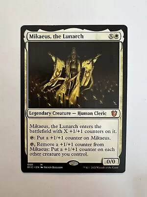 Mikaeus The Lunarch - MTG Various Sets - NM  Mythic Legendary Creature Rare • $0.72