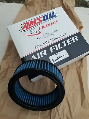 Harley Davidson Hd S&s Air Filter Eaam23 S & S Tear Drop Housing Reuseable • $19.99