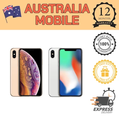 $377 • Buy Apple IPhone X/XS  64GB 256G 512GB UNLOCKED [AU STOCKED ] Excellent Condition