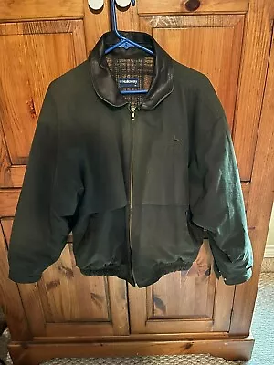 John Deere Men's Wax Jacket-Size Small-Made In USA • $54.95