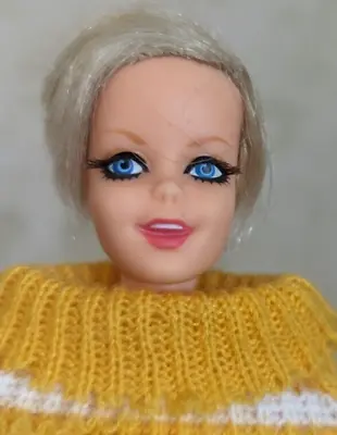 Vintage Twiggy Doll Beautiful! Perfect Face Paint Full Lashes • $124.99