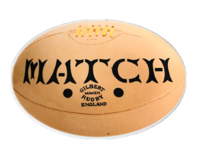 £95 • Buy GILBERT RUGBY BALL ADVERTISING SIGN PLATE Rare Gilbert Ball Shop Display Wales