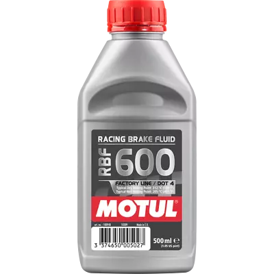 Motul Rbf 600 Racing Brake Fluid 500ml Part# 8069hc / 100949 • $32.42